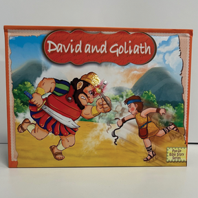 David and Goliath, Bible Stories Pop-Up Book by Safeliz Publishing