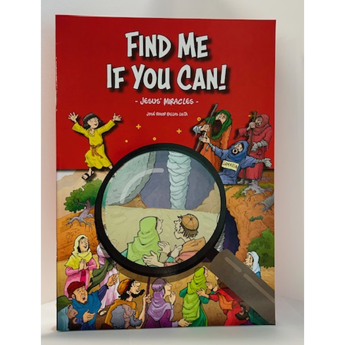 Find Me If You Can! Jesus Miracles- Search Activity Book by Safeliz