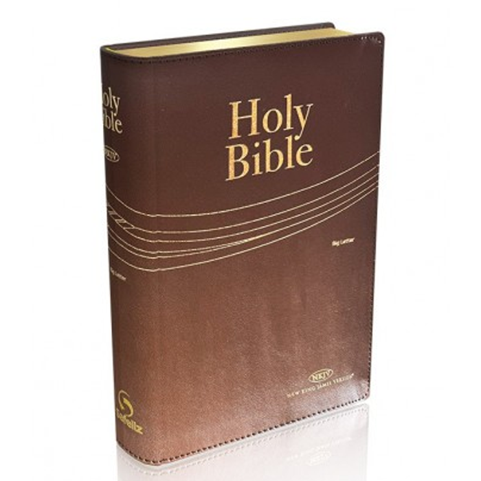 Holy Bible Big Letter (Brown Leathersoft)