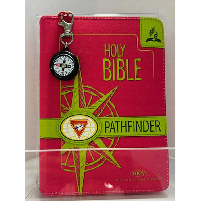 Pathfinder Holy Bible with zipper - Pink by Safeliz