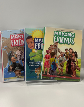 BRAND NEW ~ Making Friends 3 Volume Set by Amazing Facts