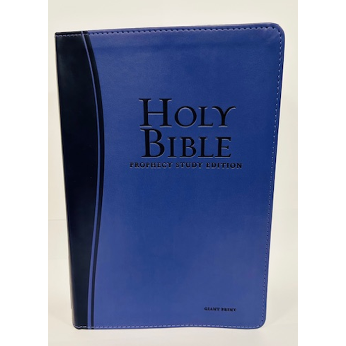 Purple Leathersoft, Giant Print | NKJV Prophecy Study Bible