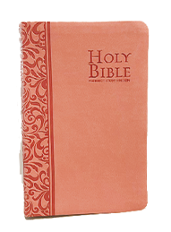Peachy Pink Leathersoft | NKJV Prophecy Study Bible