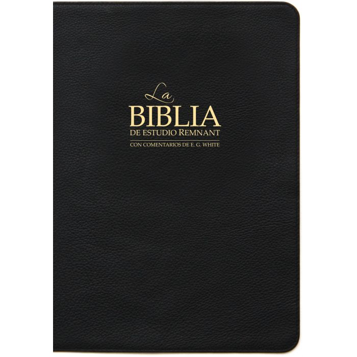 Spanish Remnant Study Bible (Black Leather)