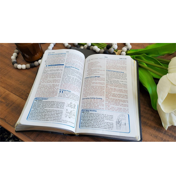 NKJV Remnant Young Scholar Study Bible (Black Leather) by Remnant Publications