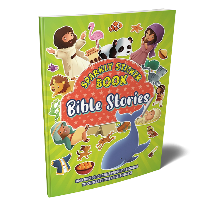 Bible Stories: Sparkly Sticker Book