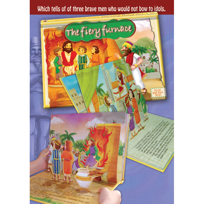 The Fiery Furnace, Bible Stories Pop-Up Book by Safeliz Publishing