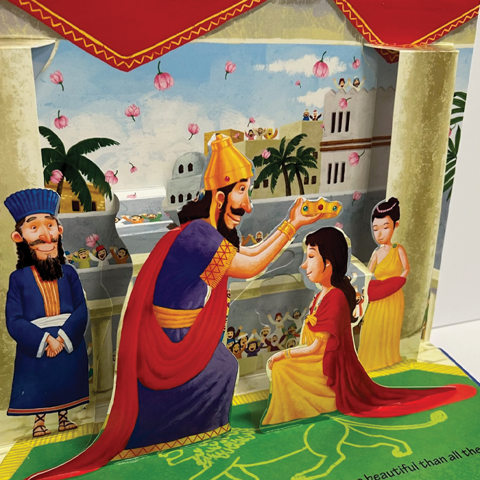 The Queen Esther Bible Stories Pop-Up Book by Safeliz