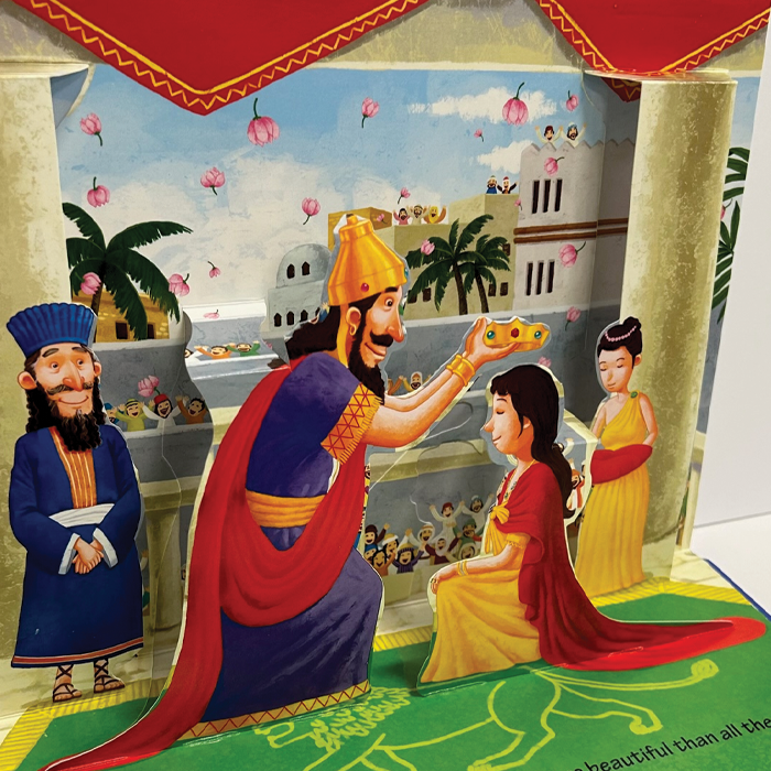 The Queen Esther, Bible Stories Pop-Up Book by Safeliz Publishing