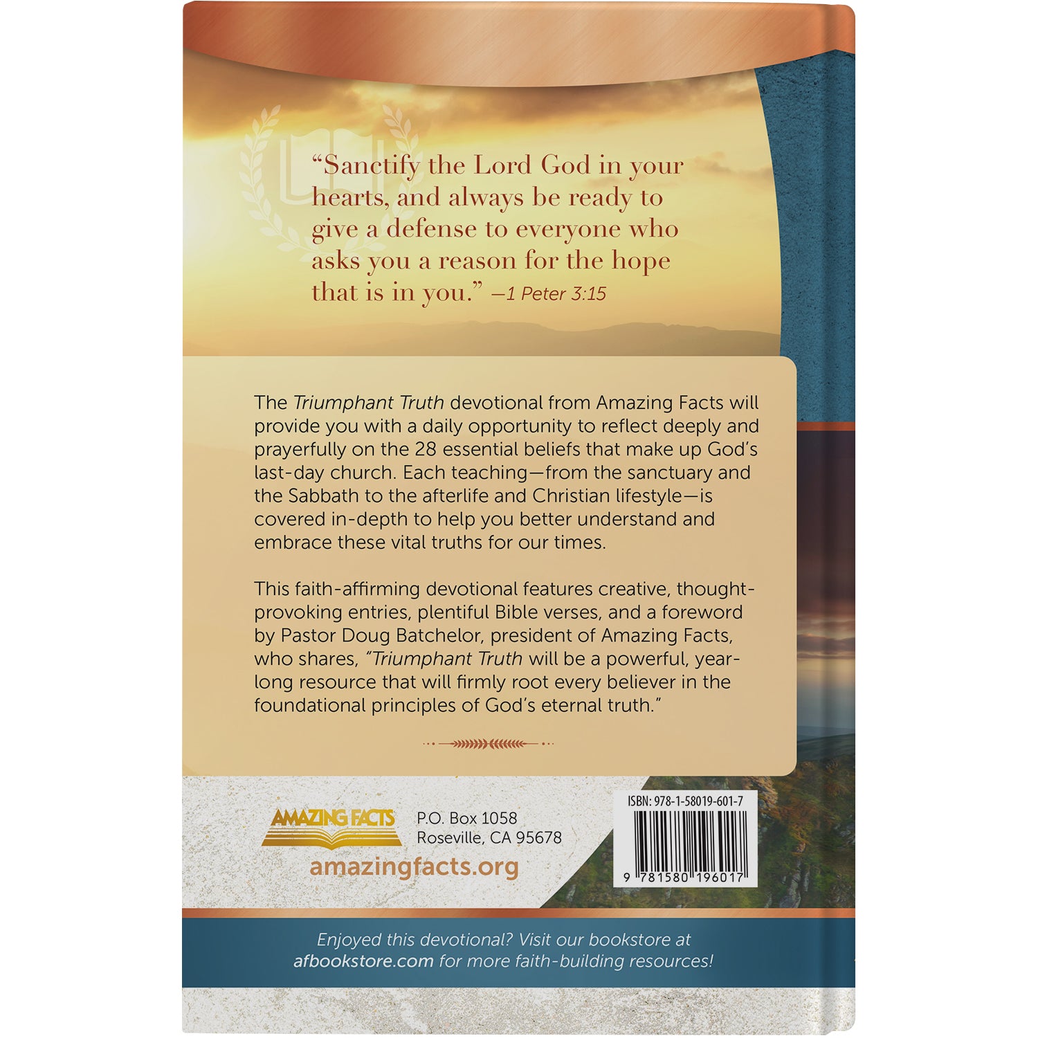 (Paperback) Triumphant Truth: A Daily Devotional by Amazing Facts
