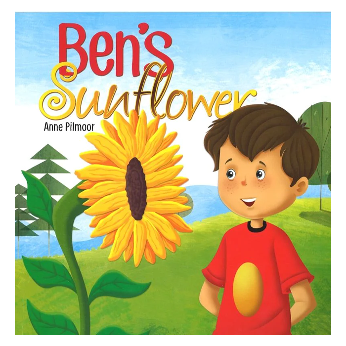 Wendy's Big Worry-knot & Ben's Sunflower by Anne Pilmoor