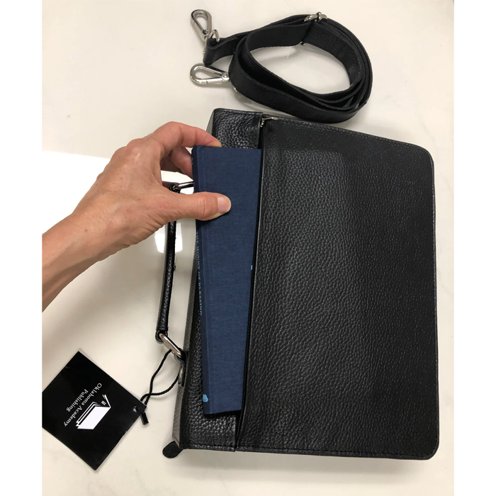 Extra Large - Bible Case in Black Leather