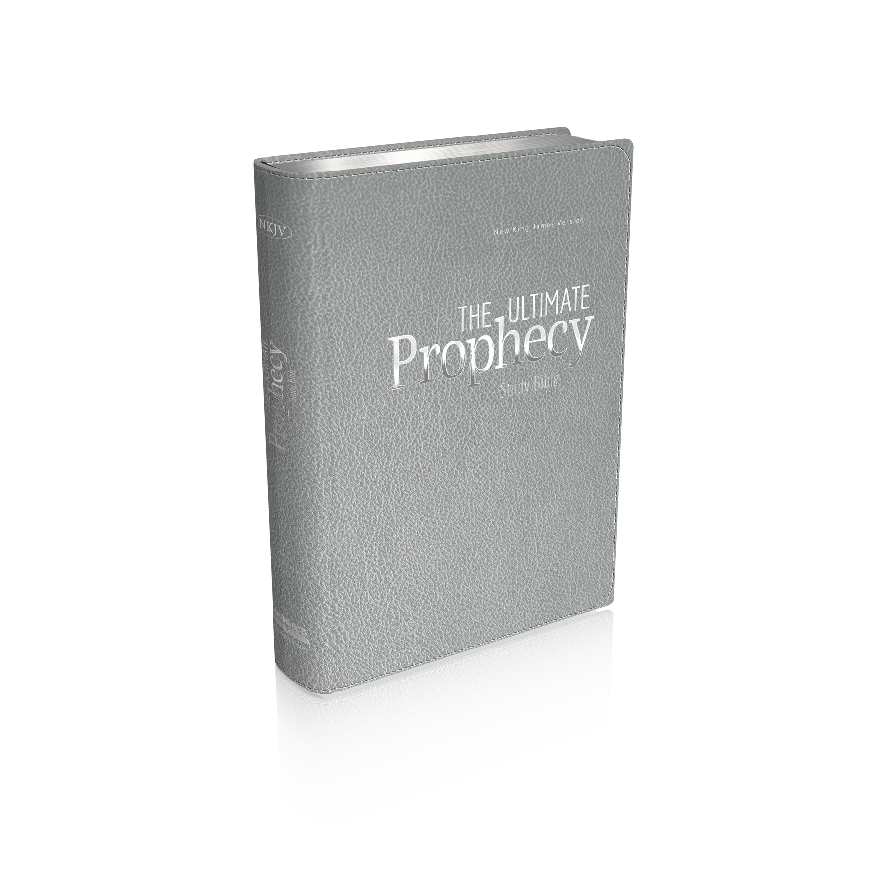Pre-Order Now! The Ultimate Prophecy Study Bible - Gray Leather by Amazing Facts