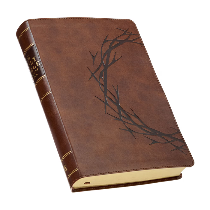 Crown of Thorns Giant Print KJV with Thumb Index Bible