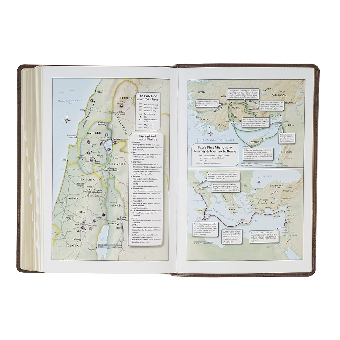 Crown of Thorns Giant Print KJV with Thumb Index Bible