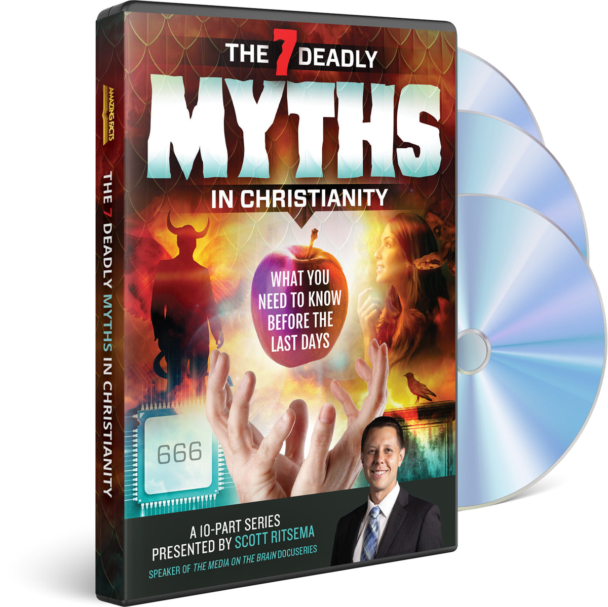 The 7 Deadly Myths DVD Set (10 Messages on 3 DVDs) by Scott Ritsema