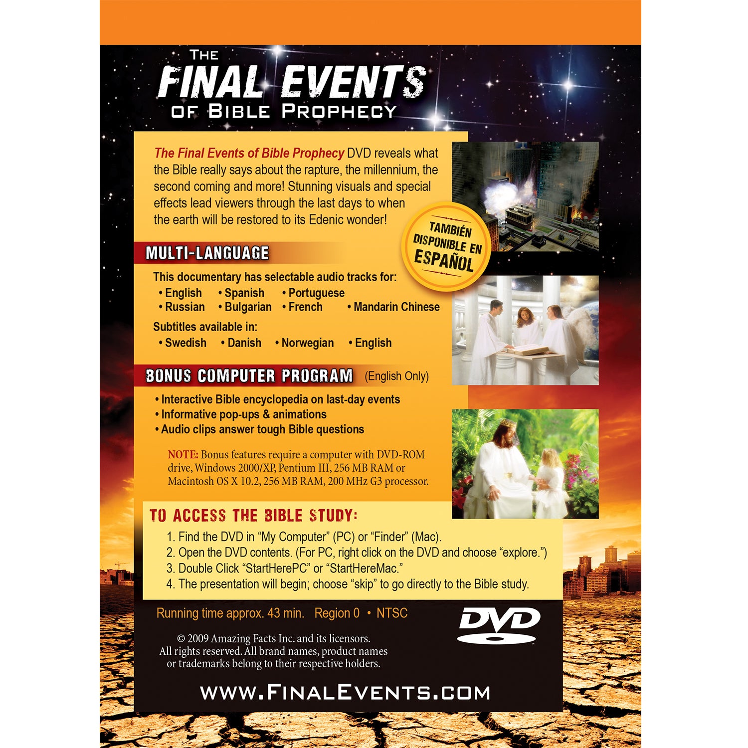 The Final Events of Bible Prophecy DVD (Sharing Edition) by Doug Batchelor