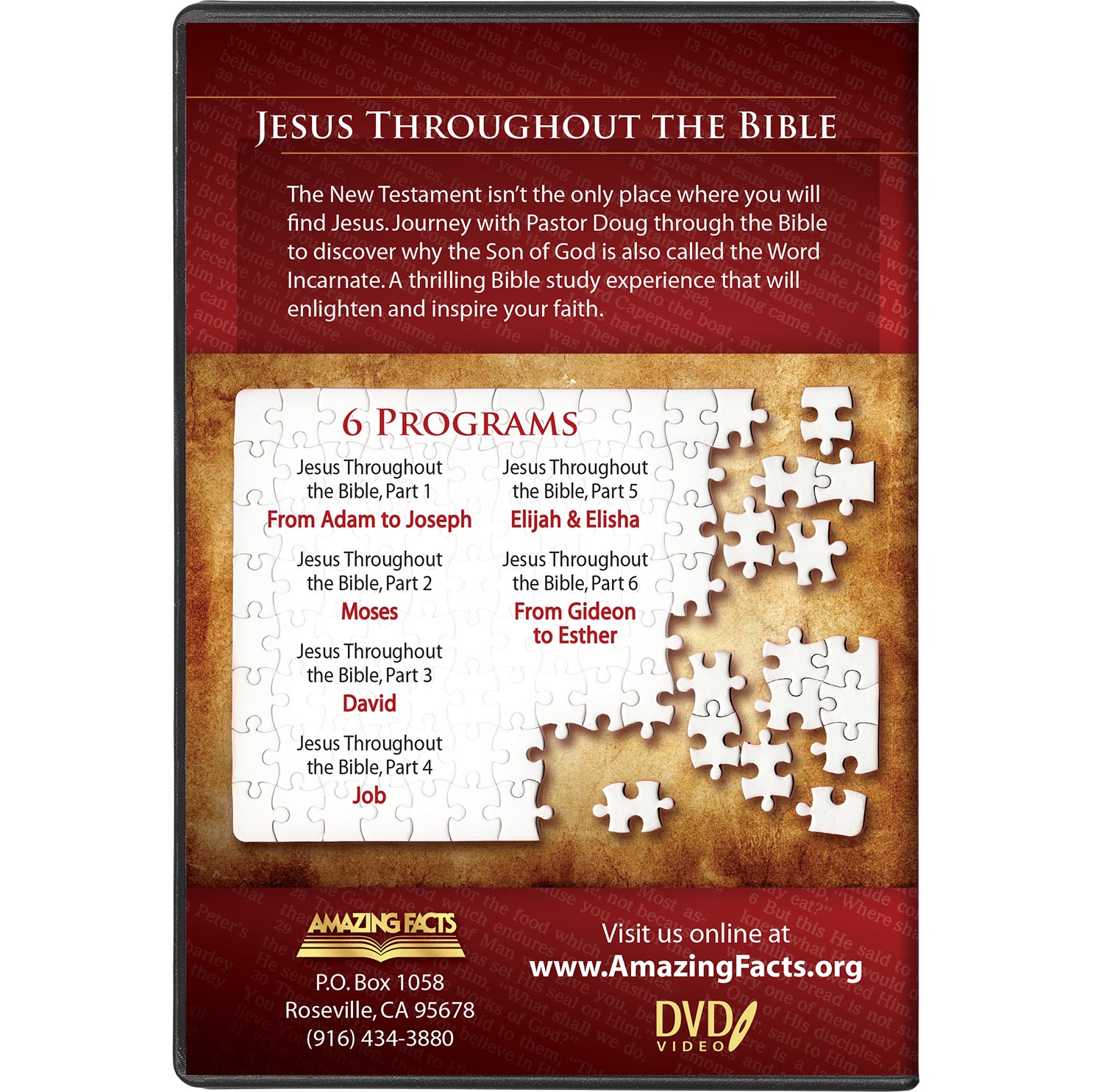 Jesus Throughout the Bible DVD Set by Doug Batchelor