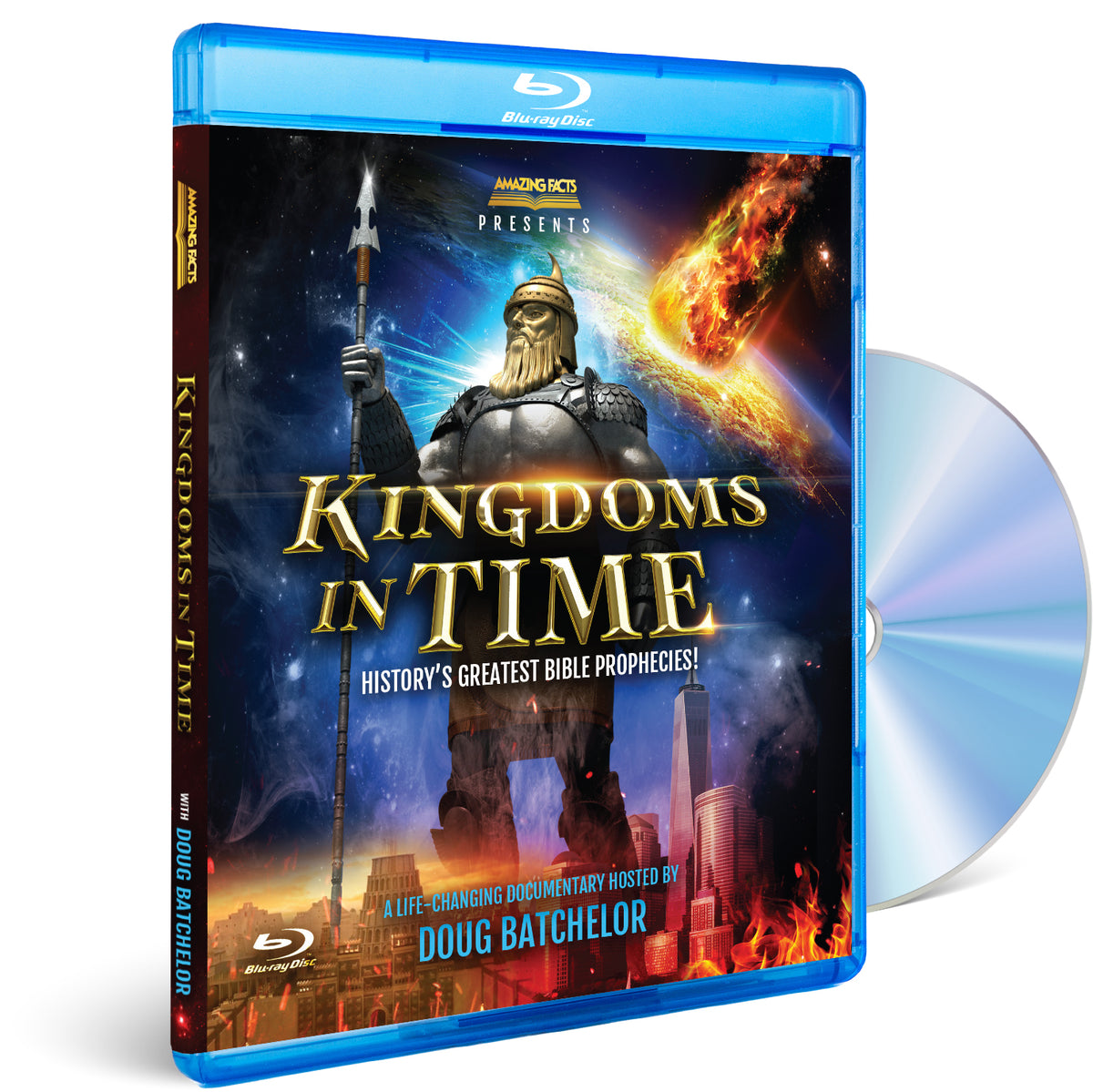 Kingdoms in Time: History's Greatest Bible Prophecies Blu-ray by Doug Batchelor