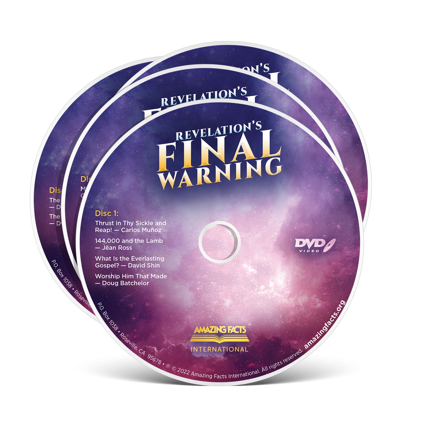 Revelation's Final Warning DVD Series - 4 Disc