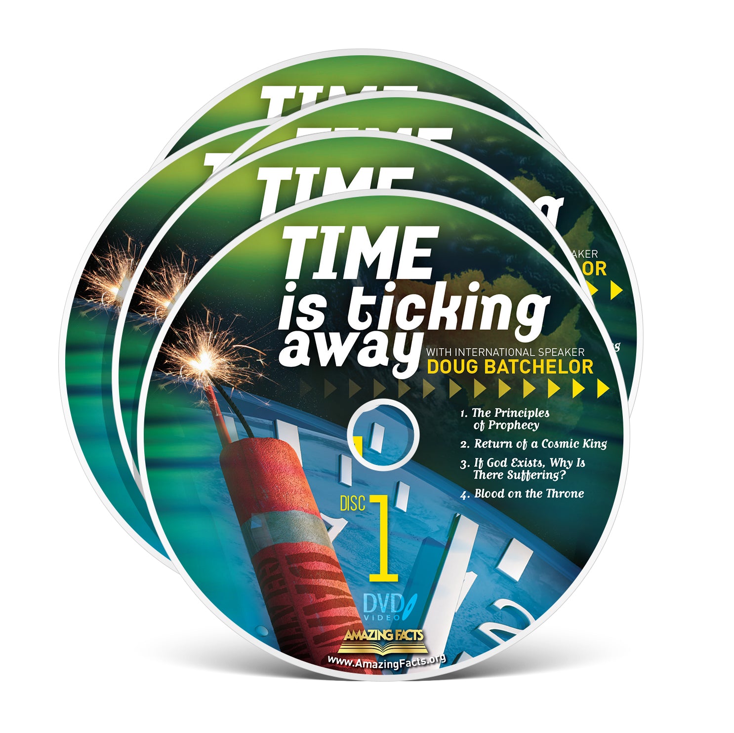 Time Is Ticking Away DVD Set by Doug Batchelor