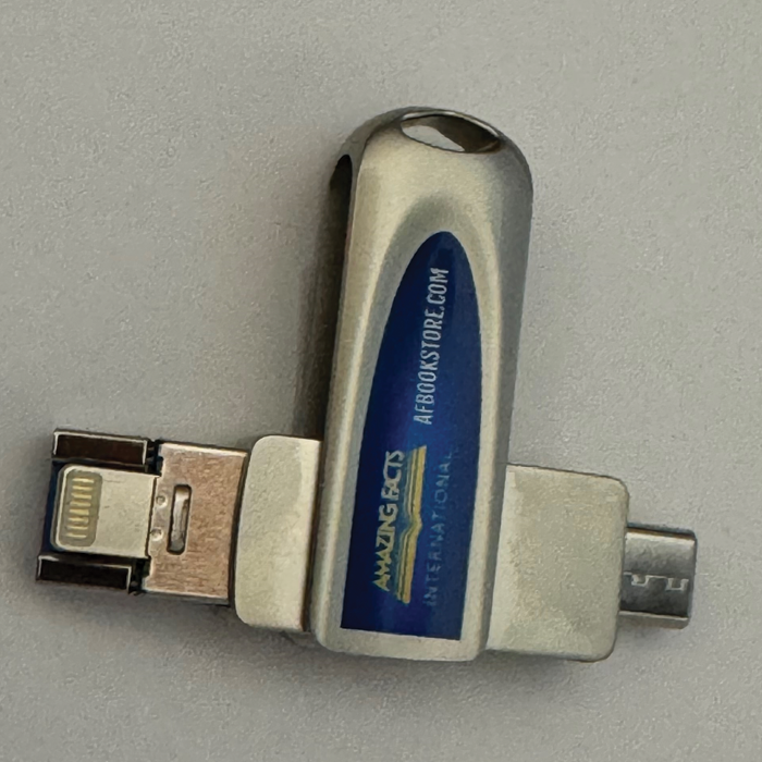 Amazing Facts 32GB USB Flash Drive | Preloaded or Empty!