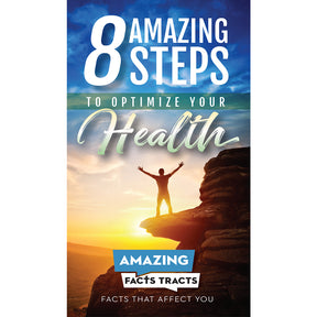 AFacts Tracts (100/pack): 8 Amazing Steps to Optimize Your Health by Amazing Facts
