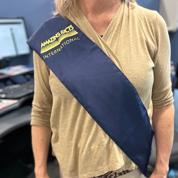 AF Pathfinder Sash with Amazing Facts Logo - International Pathfinder Camporee 2024