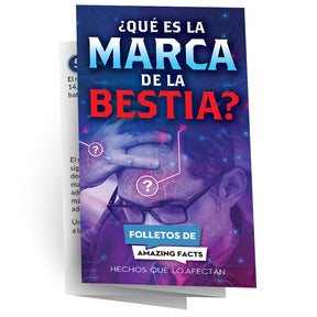 AFacts Tracts (100/pack): Que' Es La Marca De La Bestia? (What is the Mark of the Beast) by Amazing Facts