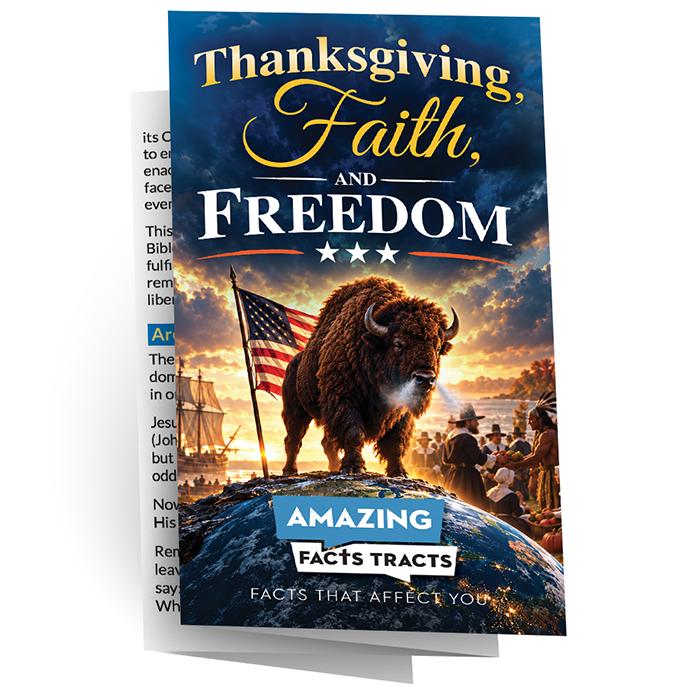 AFacts Tracts (100/pack): Thanksgiving: Faith and Freedom by Amazing Facts