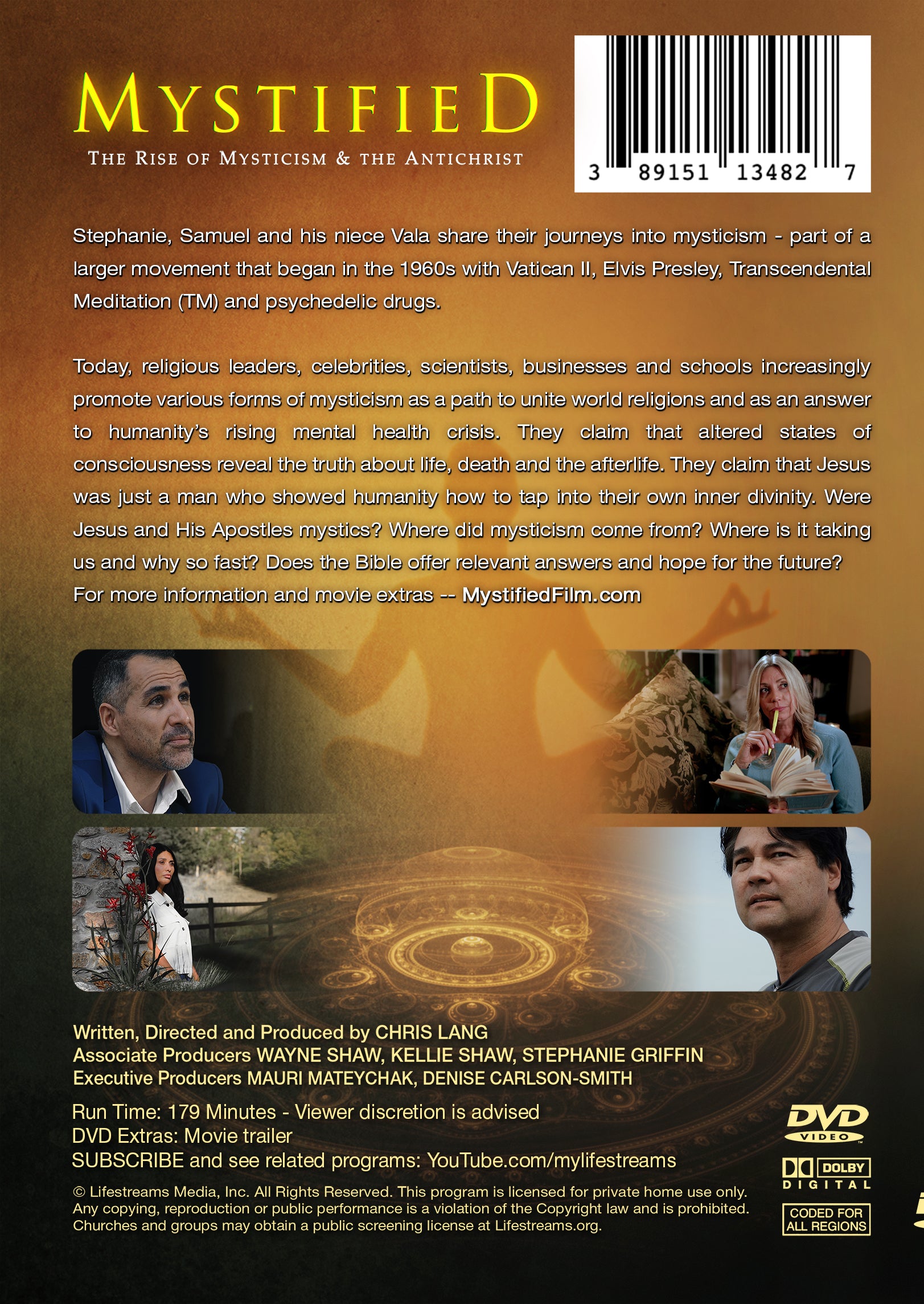 Mystified (DVD): The Rise of Mysticism & the Antichrist by Lifestreams Media
