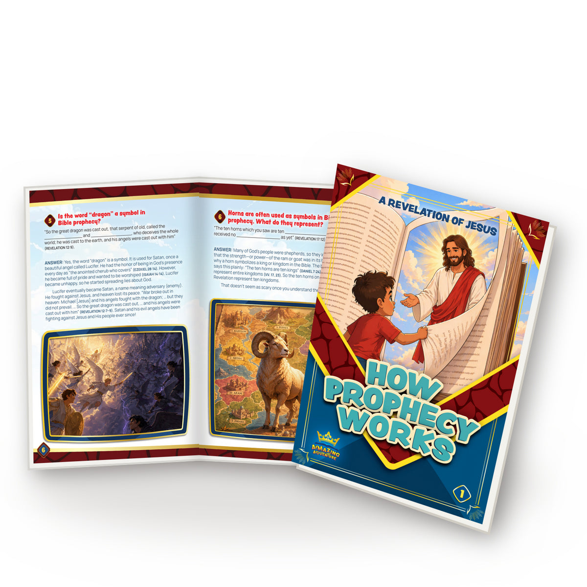 PRE-ORDER! Revelation of Jesus Bible Lesson Set by Amazing Facts