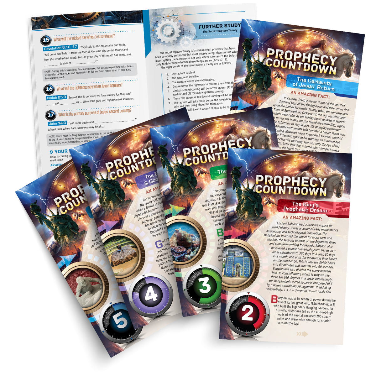 Prophecy Countdown 15 Lesson Set  by Amazing Facts