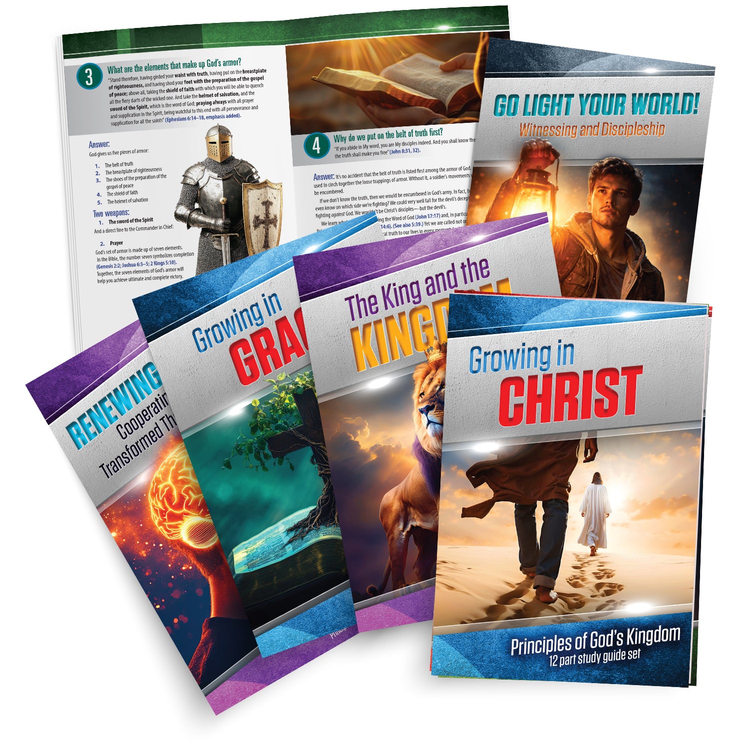 PRE-ORDER! Growing in Christ: Principles of God's Kingdom Study Guide Set by Amazing Facts