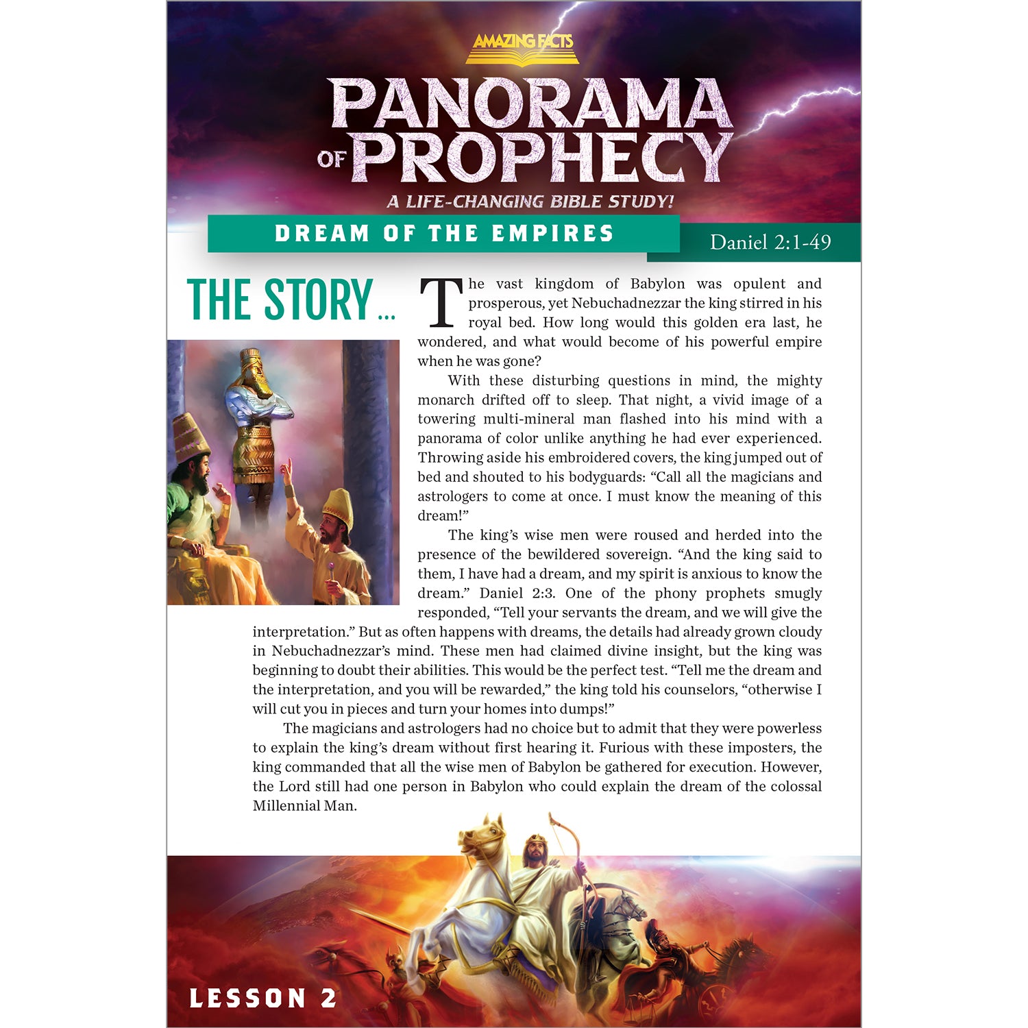 Panorama of Prophecy: Dream of the Empires Study Guide 02 by Doug Batchelor