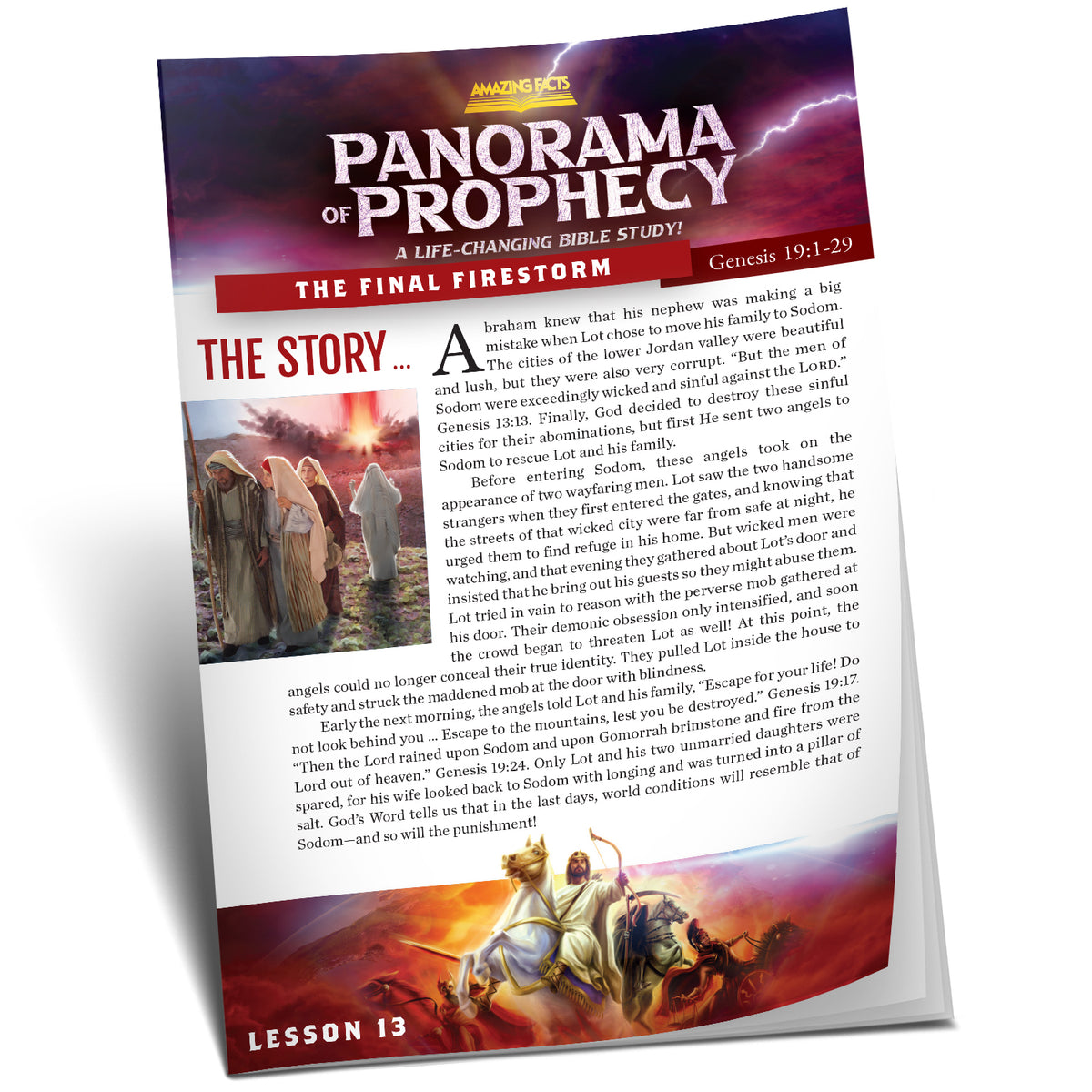 Panorama of Prophecy: The Final Firestorm Study Guide 13 by Doug Batchelor