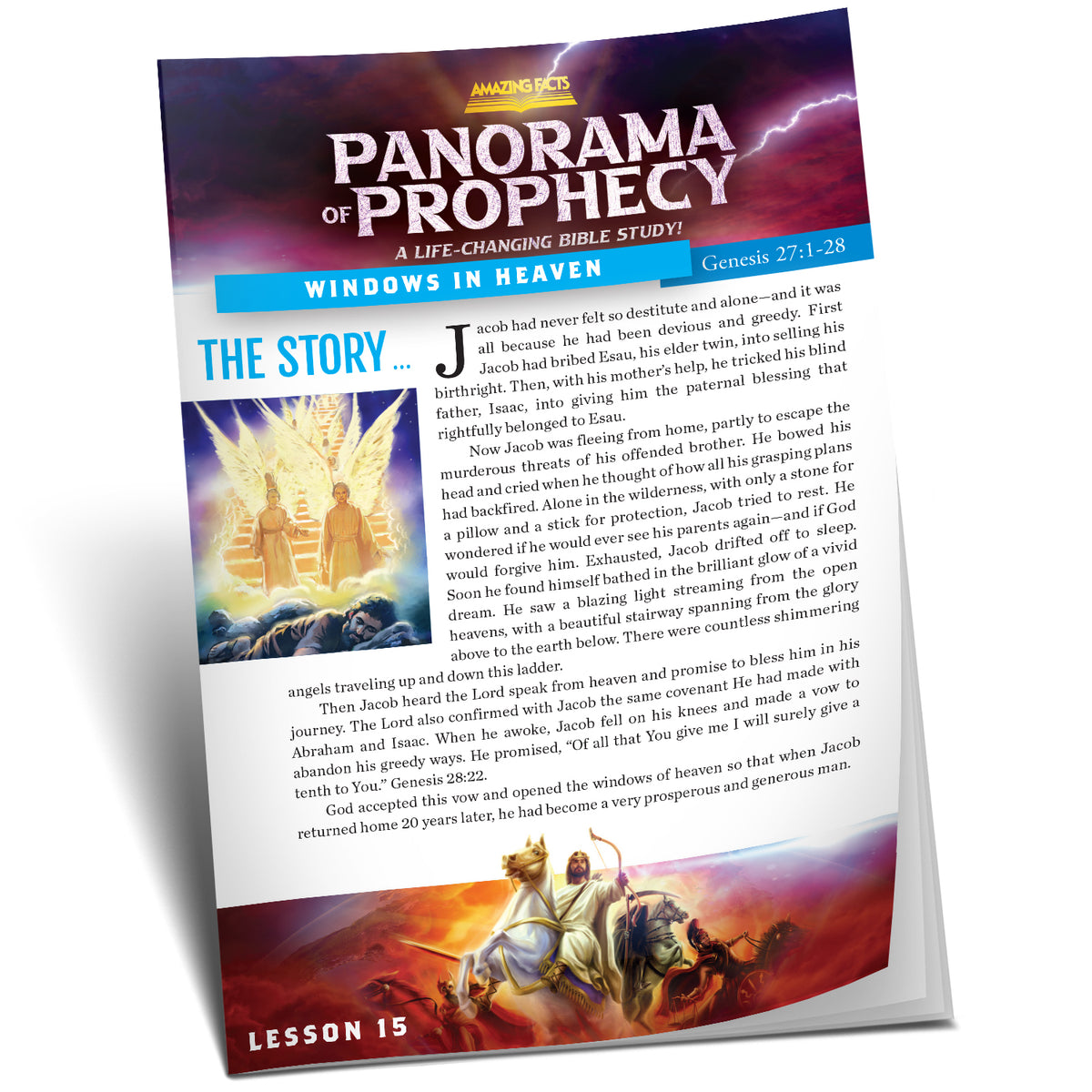 Panorama of Prophecy:  Windows in Heaven Study Guide 15 by Doug Batchelor
