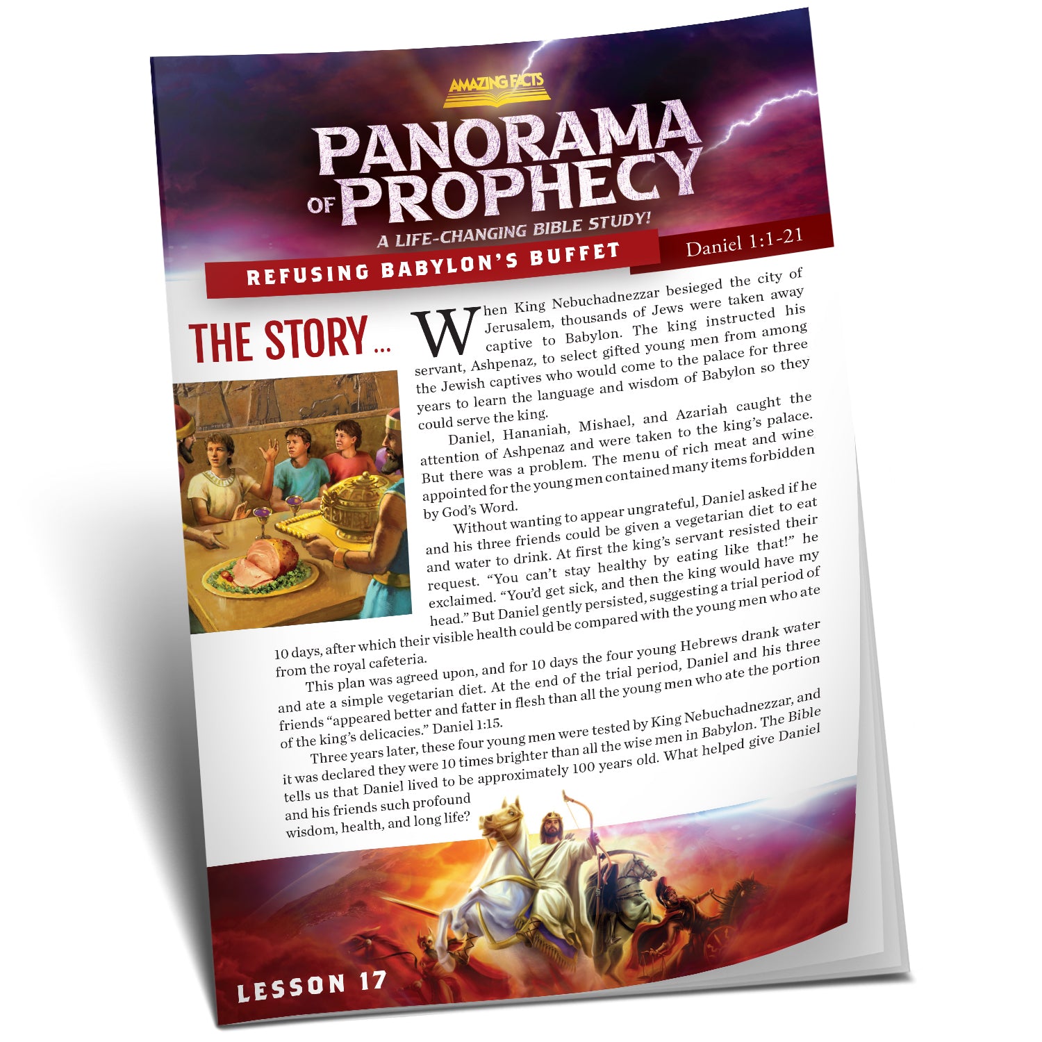 Panorama of Prophecy:  Refusing Babylon's Buffet Study Guide 17 by Doug Batchelor