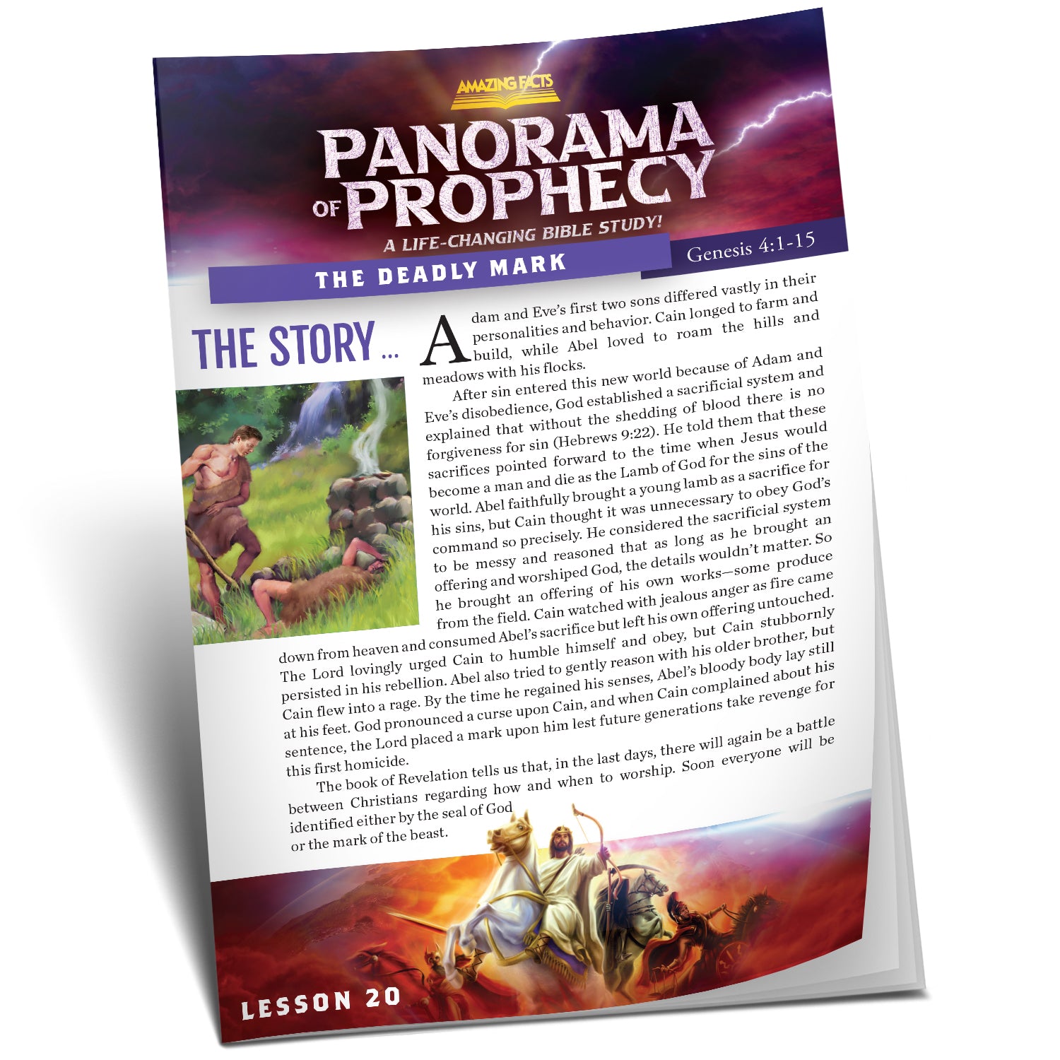 Panorama of Prophecy:  The Deadly Mark Study Guide 20 by Doug Batchelor