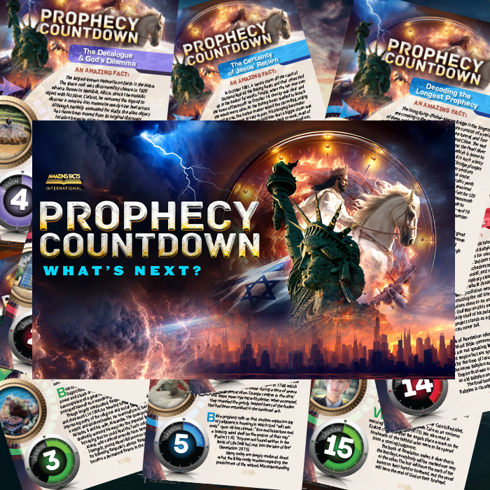 Pre-Order Now! Prophecy Countdown 15 Lesson Set  by Amazing Facts