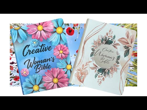 Creative Women's Bible - blue