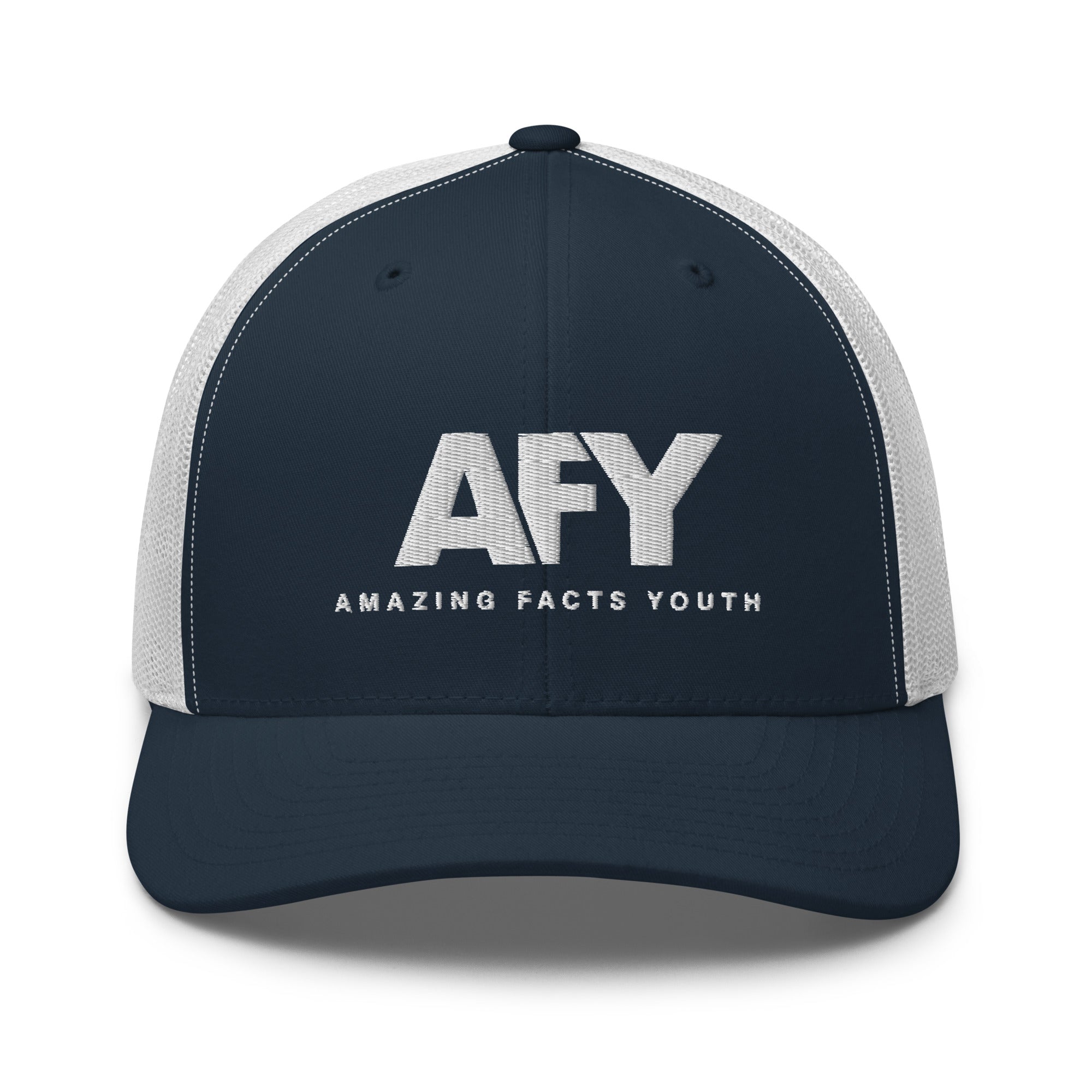 AFY Trucker Cap White Logo
