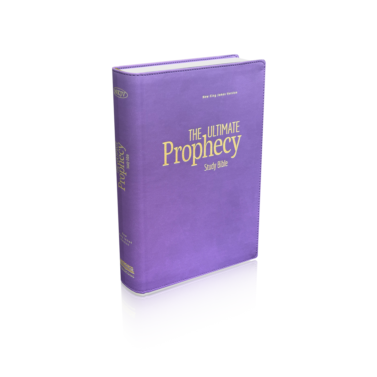 The Ultimate Prophecy Study Bible (Lavender Leathersoft) by Amazing Facts