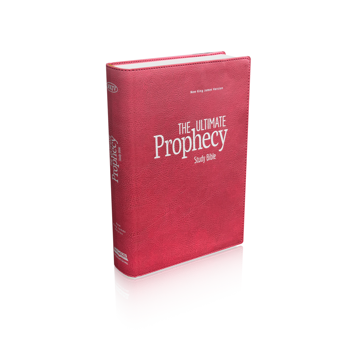 The Ultimate Prophecy Study Bible (Maroon Leathersoft) by Amazing Facts