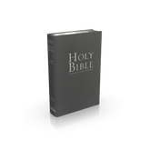 NKJV Prophecy Study Bible (Gray Genuine Leather) by Amazing Facts