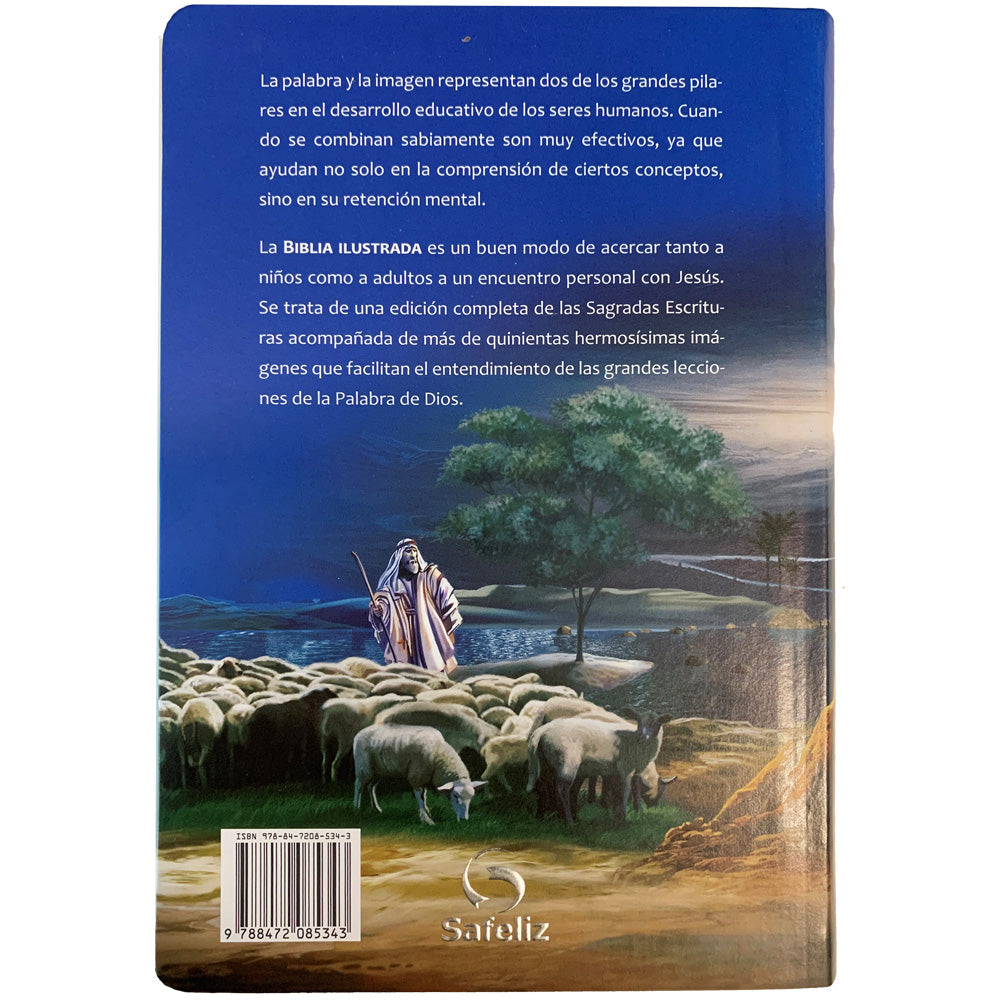 Biblia Ilustrada Reina-Valera 1995 (Illustrated Bible - Spanish) by Safeliz