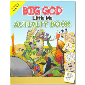 Big God Little Me Activity Book (ages 4-7) by Kregel Children's Books