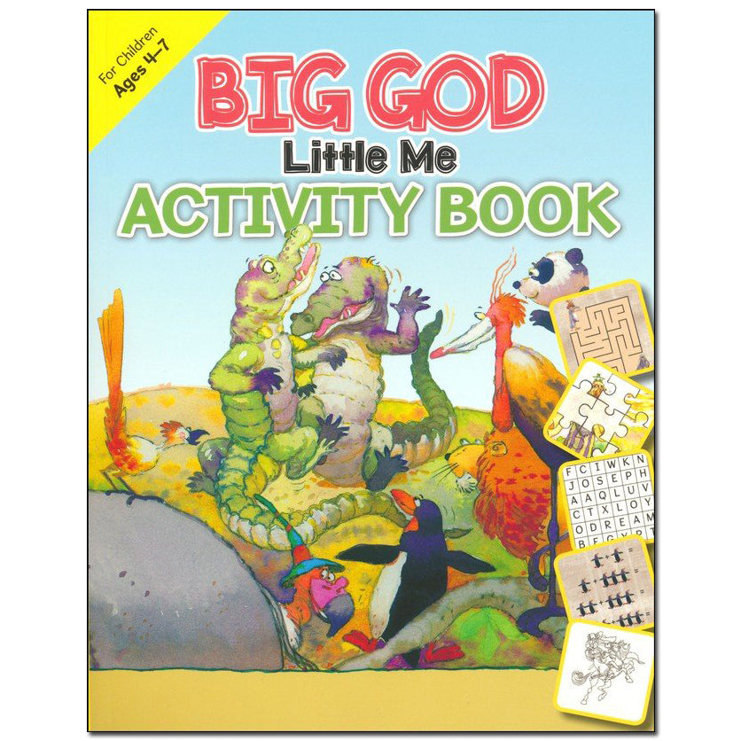 Big God Little Me Activity Book (ages 4-7) by Kregel Children's Books