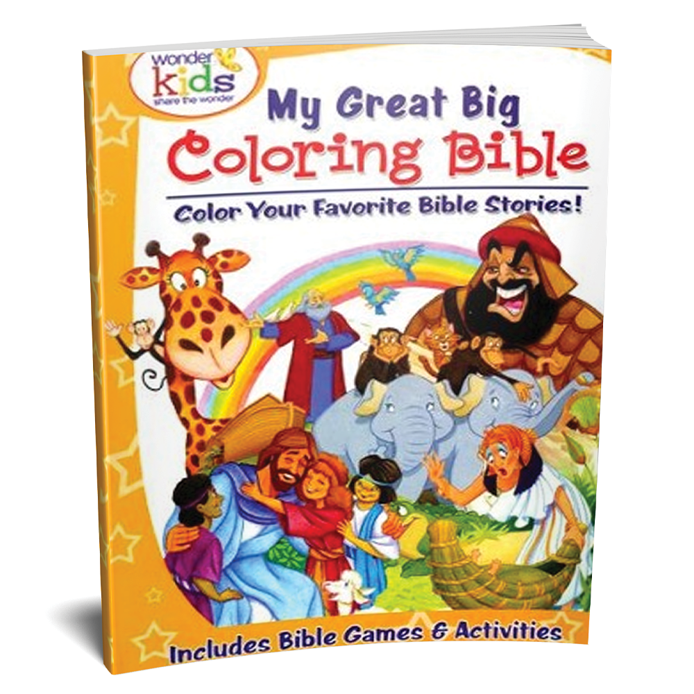 My Great Big Coloring Bible by Wonder Kids