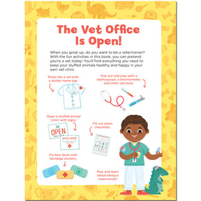 I Want to Be A Vet Activity Book: Includes 100 Stickers and Pop-Outs by Storey Publishing